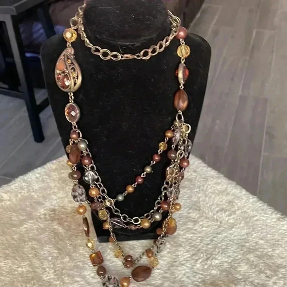 VNTG multi strand necklace - Picture 5 of 5